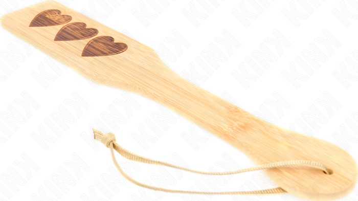 BDSM Paddle KINK Heart Design 32x5.5cm