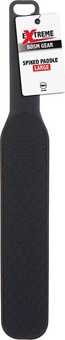 BDSM Paddle Hidden Desire Extreme Black Spiked
