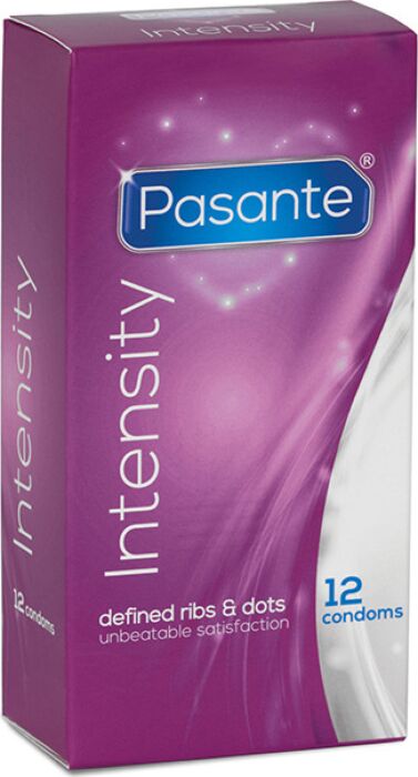 Pasante Intensity 12-Pack Condoms