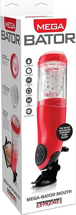 Pdx mega bator mouth red