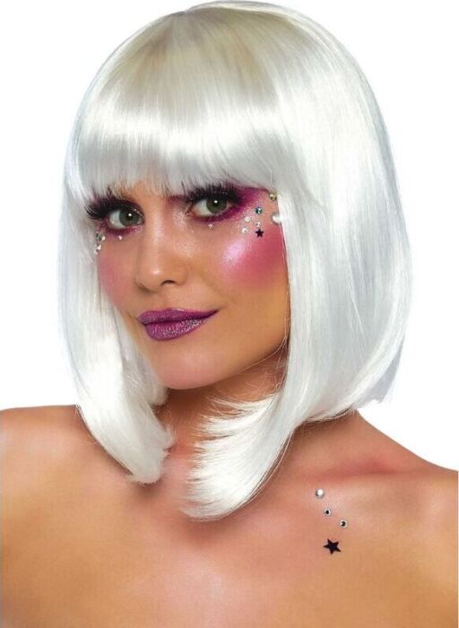 Wig Leg Avenue Bob Glow in Dark White Wig Leg Avenue Bob Glow in Dark White