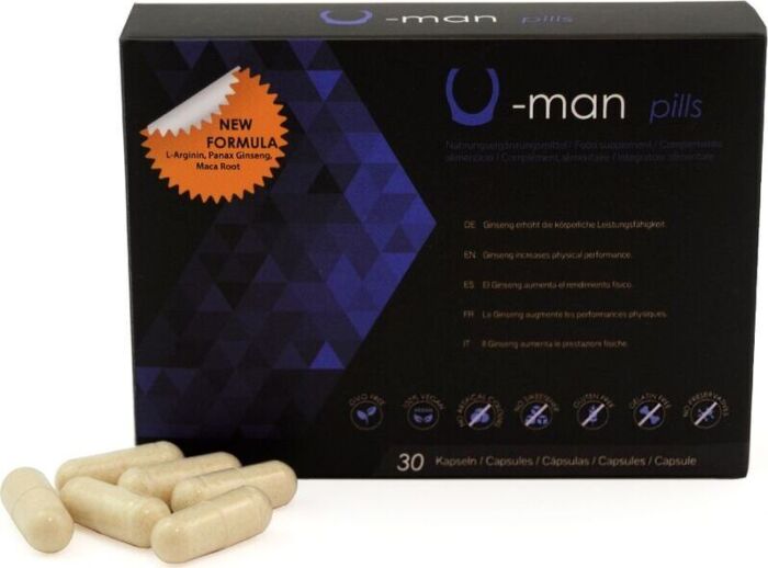 U-Man Pills 500COSMETICS Male Vitality Booster