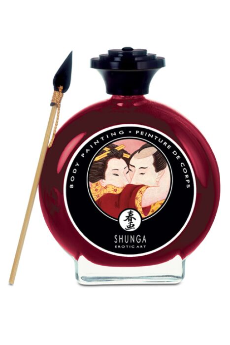 Edible Body Paint Shunga Strawberry and Cava