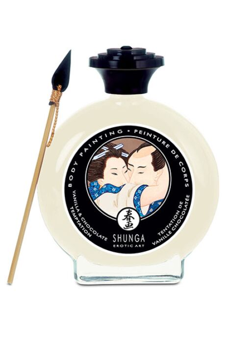 Shunga Body Paint - Vanilla and Chocolate Delight