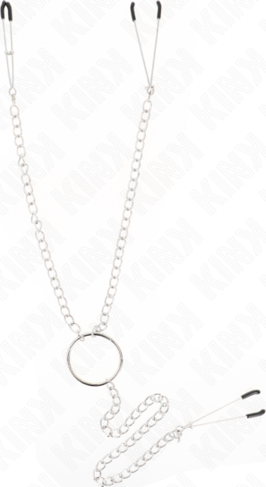 Nipple Clamps KINK Model 1 Chain 30cm Nipple Clamps KINK Model 1 Chain 30cm