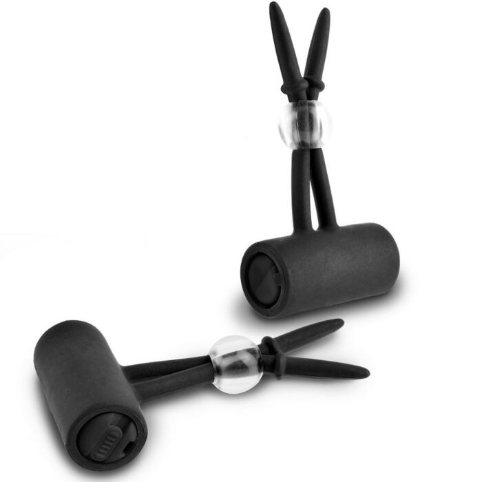 Nipple Clamps Pipedreams Limited Edition Vibrating Silicone