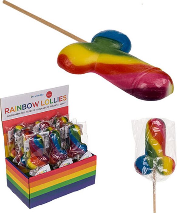 Novelty Lollipop Out Of The Blue Piruleta Arcoiris