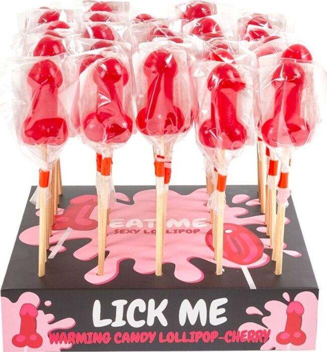 SECRETPLAY COSMETIC Cherry Spicy Penis Lollipop