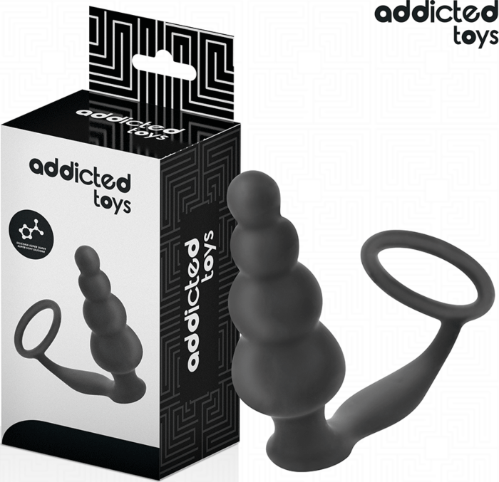 Anal Plug Addicted Toys Model 5 With Ring Anal Plug Addicted Toys Model 5 With Ring