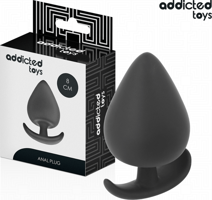Anal Plug Addicted Toys Large 8cm Sensational Pleasure