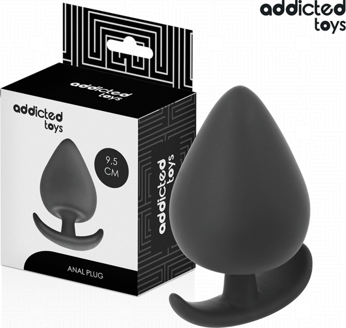 Anal Plug Addicted Toys XL Silicone 9.5cm