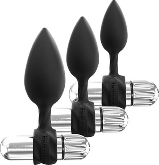 Bathmate Anal Training Plugs with Vibe Bullet
