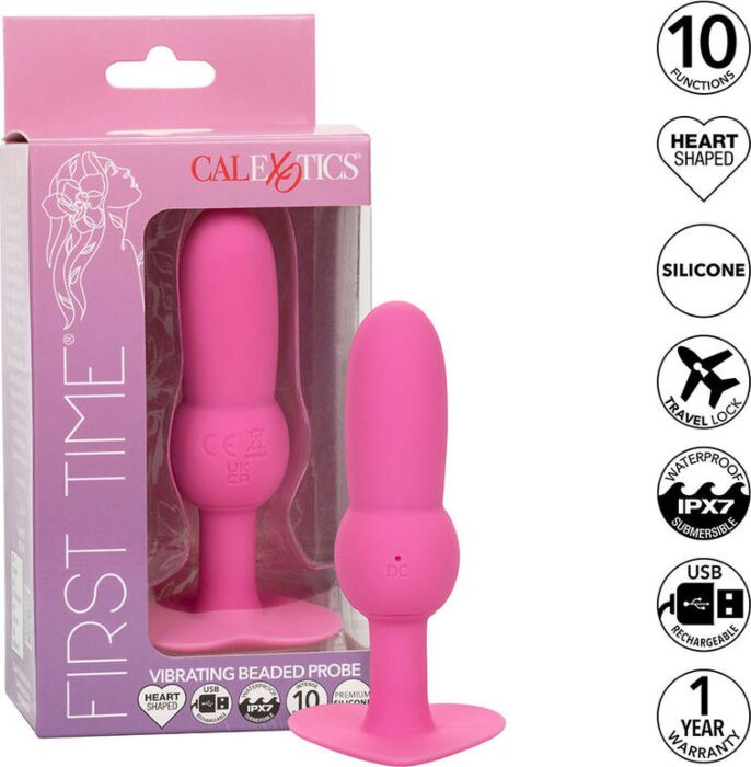 CALEXOTICS First Time Beaded Anal Plug CALEXOTICS First Time Beaded Anal Plug