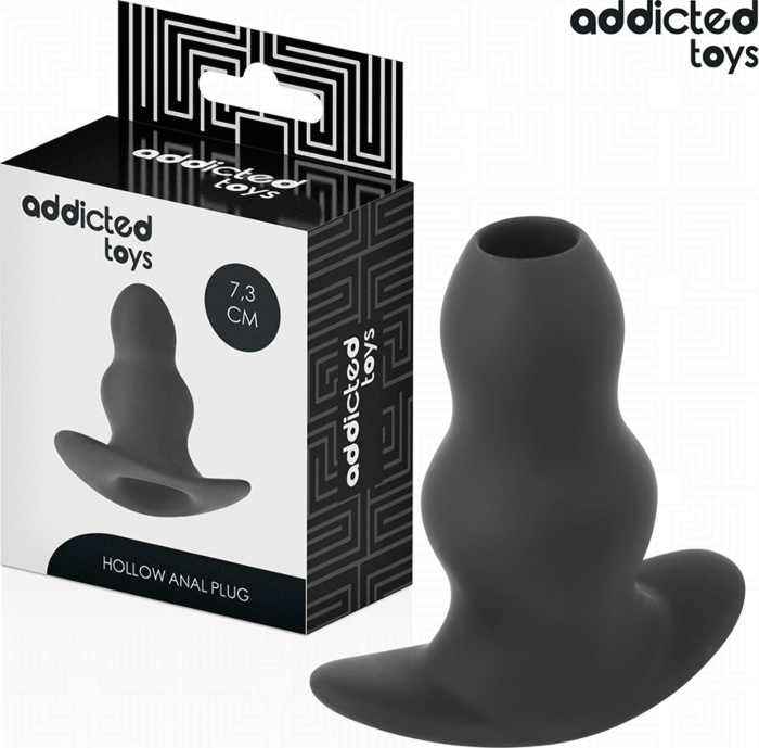 Anal Plug Addicted Toys S - Hollow Silicone Design Anal Plug Addicted Toys S - Hollow Silicone Design