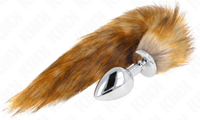 Anal Plug KINK L Size with Synthetic Tail