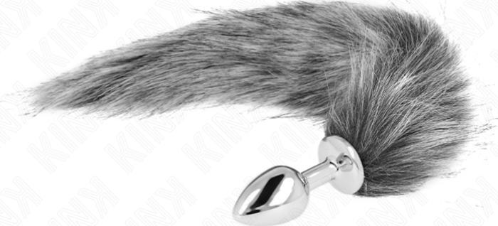 Anal Plug KINK Pleasure Plugs Small Silver