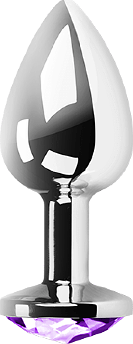 Purple Medium Metal Plug