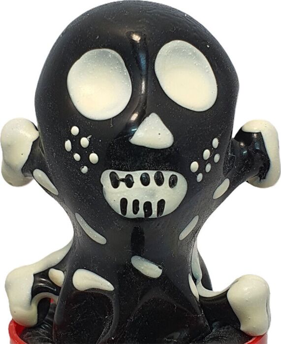 Decorative Condom Condomerie Skull Black Unique Art Decorative Condom Condomerie Skull Black Unique Art