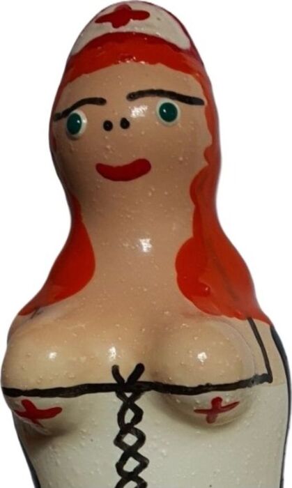 Condomeríe Condoms Redhead Nurse Decorative