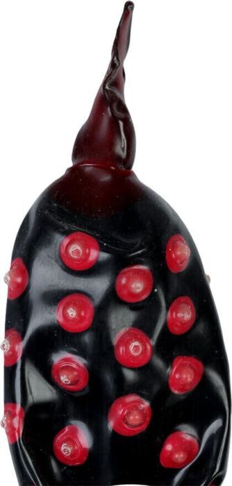 Condoms Condomerie Faquir Black XL Hand-Painted