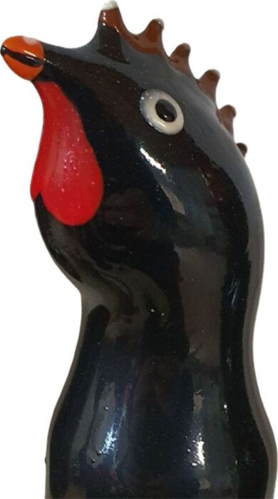 Condomerire Decorative Condom Black Rooster