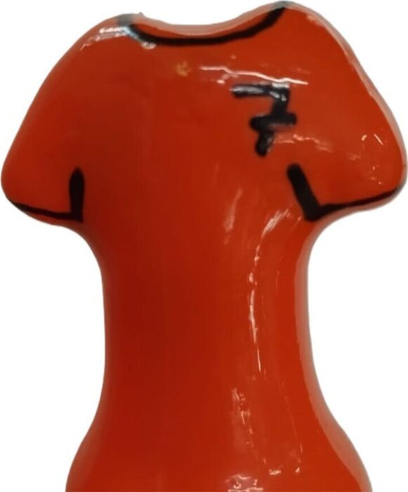 Condoms Condomerie Orange Hand-Painted Art