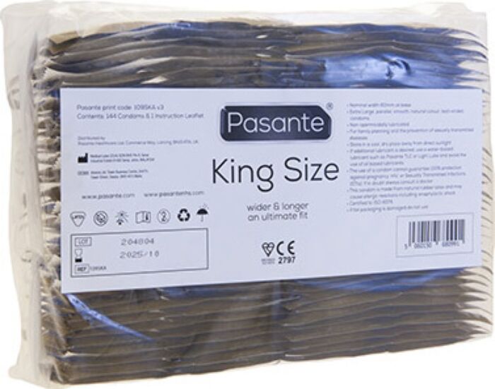 Pasante King Size Condom — Extra Large 60 mm