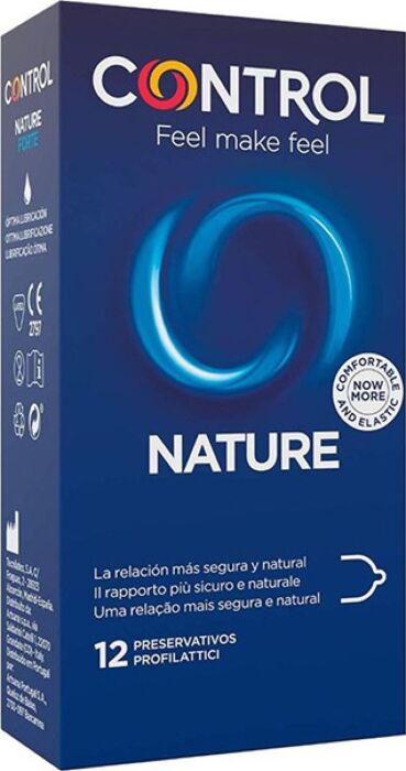 Control Condoms 12 Units - Transparent Natural Latex