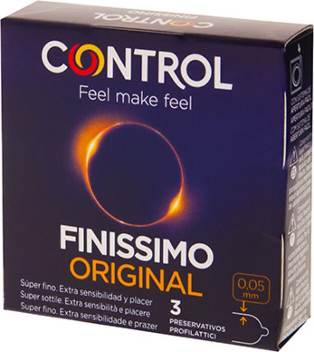 Control Finissimo Condoms - Super-Thin for Ultimate Sensitivity Control Finissimo Condoms - Super-Thin for Ultimate Sensitivity
