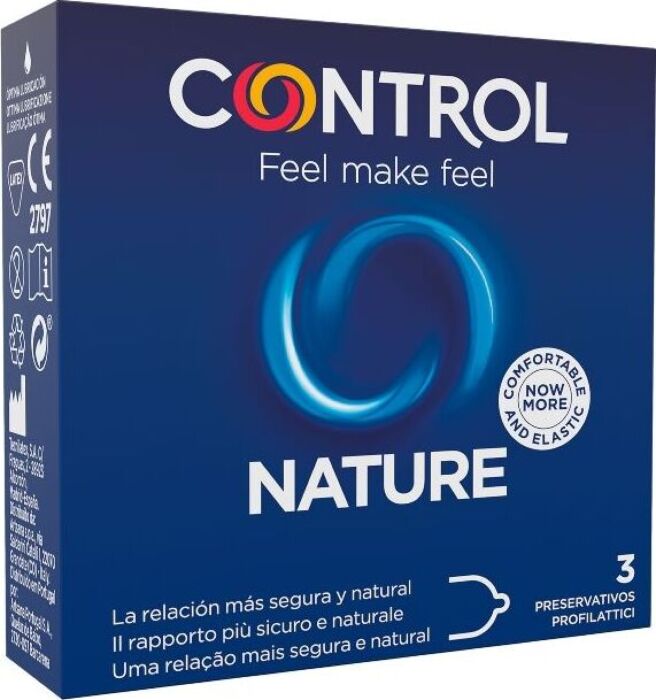 CONTROL Nature Condoms - Transparent & Lubricated CONTROL Nature Condoms - Transparent & Lubricated