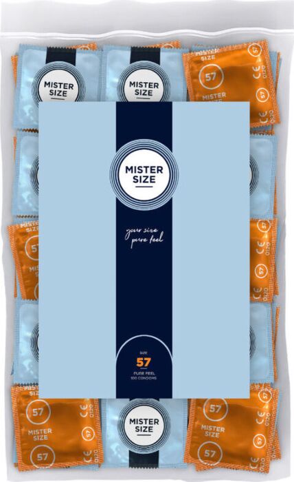 Condoms Mister Size L 57mm Sensitive Fit Condoms Mister Size L 57mm Sensitive Fit
