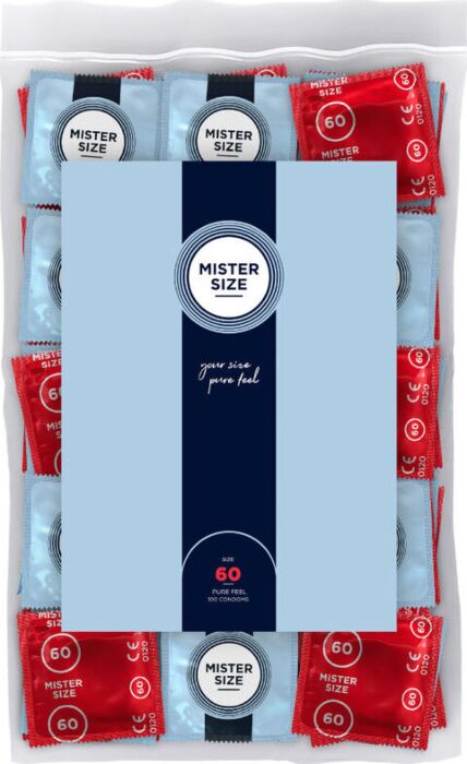 Condoms MISTER SIZE XL 60mm Perfect Fit
