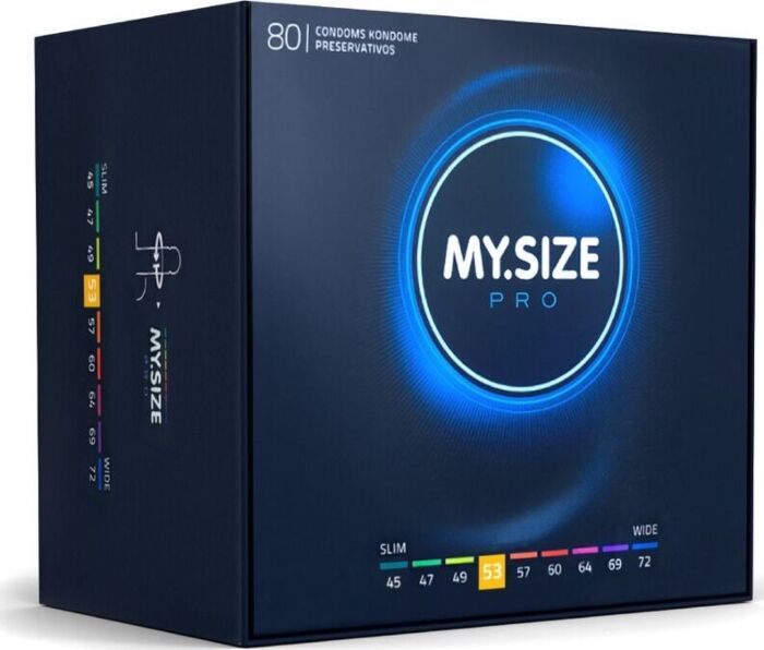 Condoms My Size Pro 53mm Ultra-Sensitive Fit