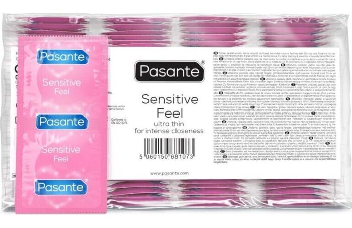 Condoms Pasante Sensitive Feel - Ultrathin and Lubricated