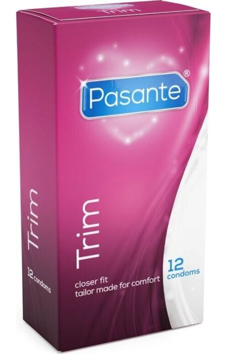 Pasante Trim Condoms - Narrow Fit for Comfort