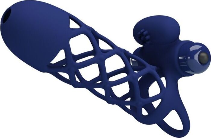 Vibrating Sleeve Pretty Love Giann with Clitoral Stimulator Vibrating Sleeve Pretty Love Giann with Clitoral Stimulator