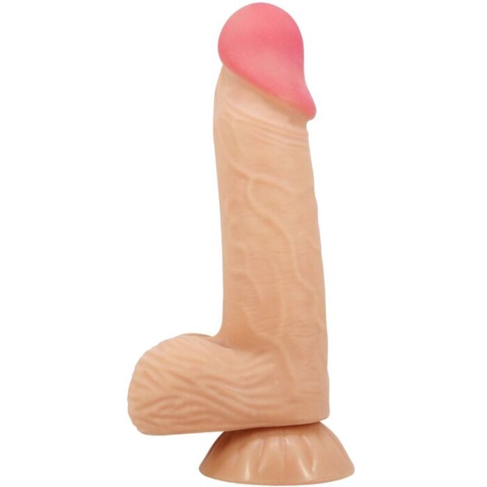 PRETTY LOVE - SLIDING SKIN SERIES REALISTIC DILDO WITH SLIDING SKIN SUCTION CUP 20.6 CM PRETTY LOVE - SLIDING SKIN SERIES REALISTIC DILDO WITH SLIDING SKIN SUCTION CUP 20.6 CM