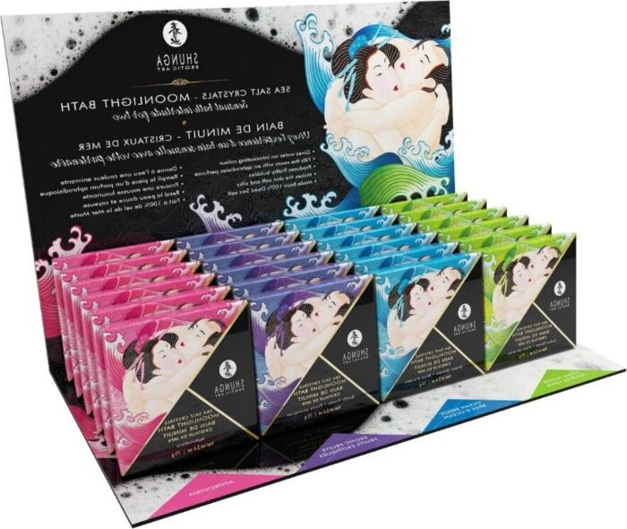 Shunga Love Bath Aromatic Bath Salts Display Shunga Love Bath Aromatic Bath Salts Display