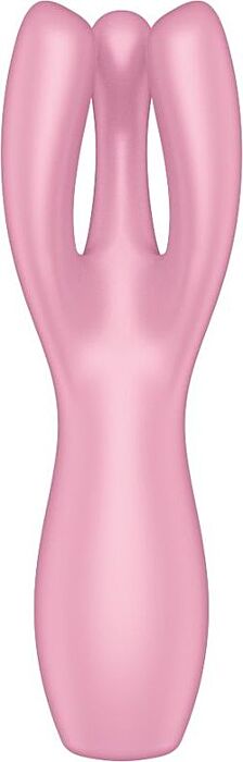 Satisfyer Threesome 3 Pink Vibrator - 3 Powerful Motors