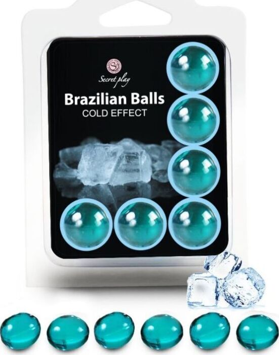 Cold Effect Balls Secretplay - Set of 6 for Intimate Play Cold Effect Balls Secretplay - Set of 6 for Intimate Play