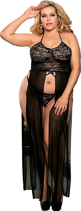 Plus Size Dress-Top & Thong Set SUBBLIME Plus Size Dress-Top & Thong Set SUBBLIME