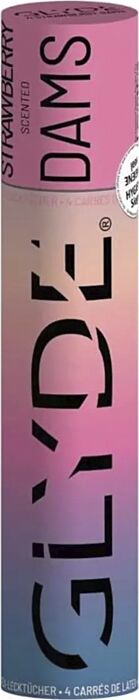 Oral Sex Dams Sheer Glyde Strawberry Aroma