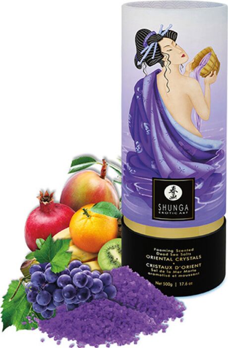 Shunga Exotic Fruit Bath Salts - 500g