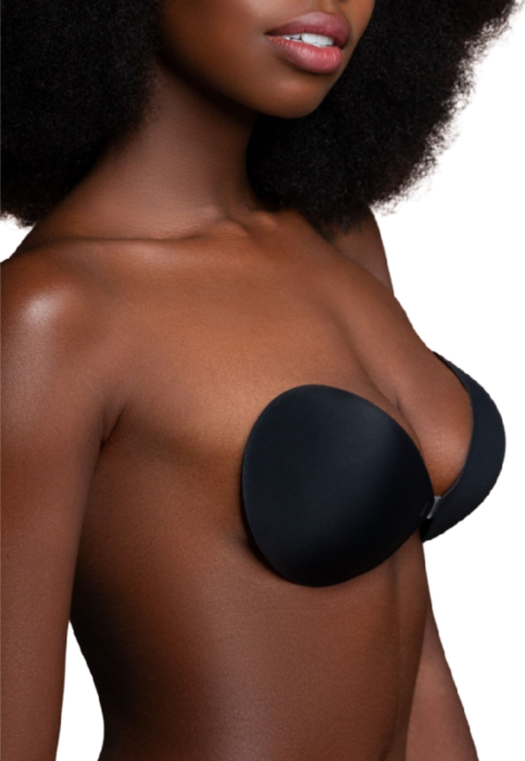 Invisible Bra Bye Bra B Cup Black Adhesive Support Invisible Bra Bye Bra B Cup Black Adhesive Support