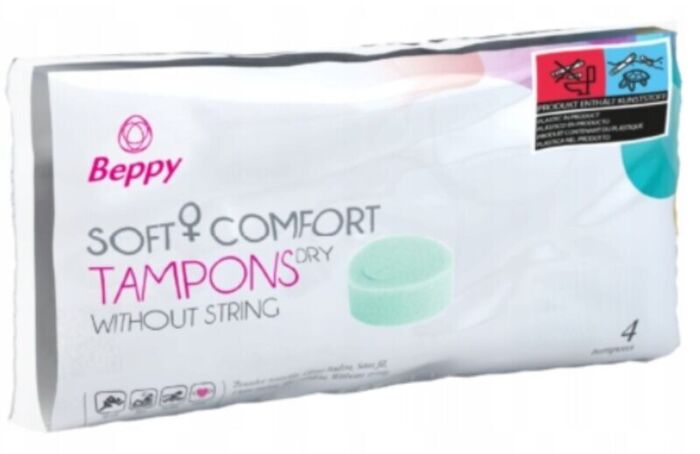 BEPPY Classic Soft-Comfort Tampons — 4 Pack