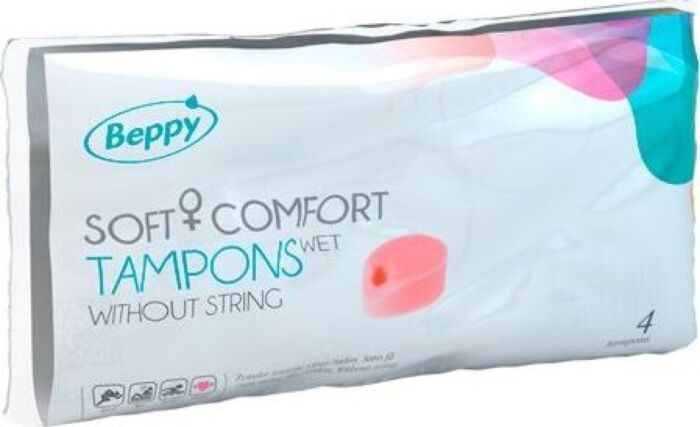 BEPPY Soft Comfort Lubricated Tampons (4 pack)