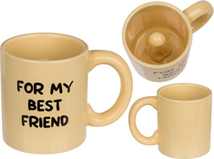 Out Of The Blue novelty mug with hidden penis Out Of The Blue novelty mug with hidden penis