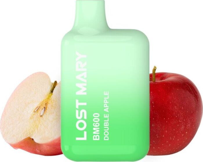 Vaporiser Lost Mary BM600 Double Apple Flavour Vaporiser Lost Mary BM600 Double Apple Flavour