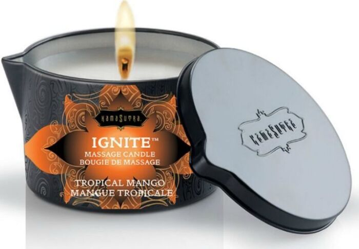 KAMASUTRA Massage Candle Tropical Mango 170g