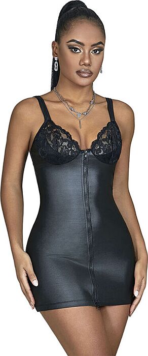 Leather Dress Sublime 957568 Zipper Sensation Leather Dress Sublime 957568 Zipper Sensation